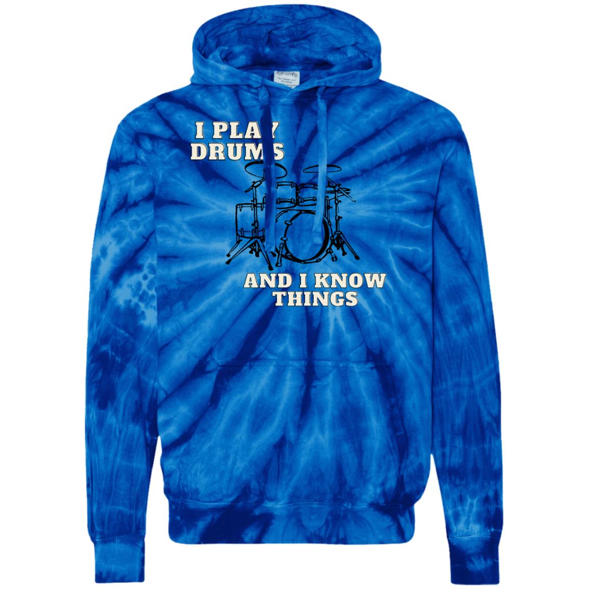 CD877 Unisex Tie-Dyed Pullover Hoodie