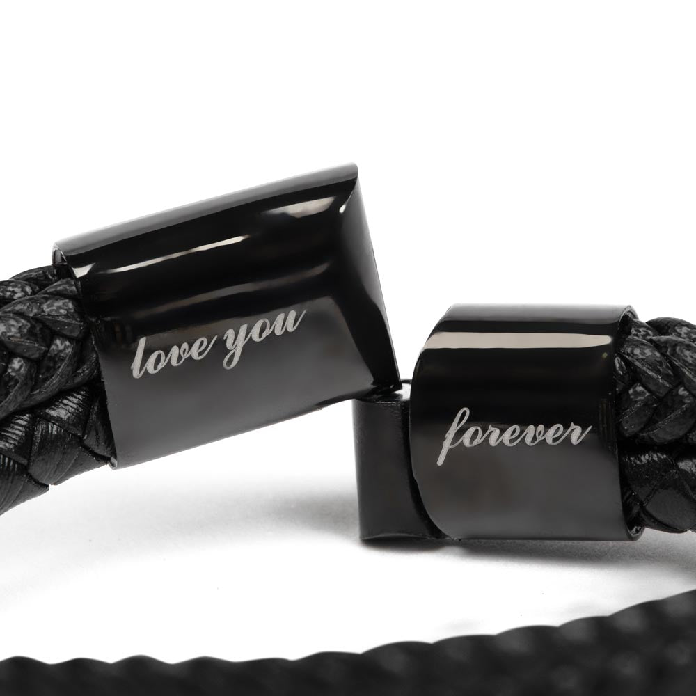 Best Dad Ever Love You Forever Bracelet